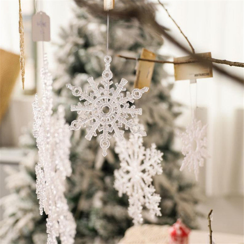 DIY Acrylic Snowflake Pendants for Holiday Decor