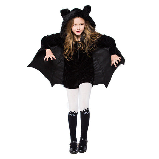 Halloween Black Bat Costume for Kids