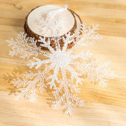 DIY Acrylic Snowflake Pendants for Holiday Decor