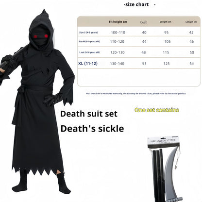 Kids' Spooky Grim Reaper Outfit