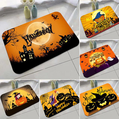 Halloween Bathroom Absorbent Non-slip Mat