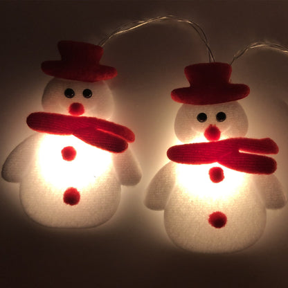 Snowman LED Christmas String Lights Garland