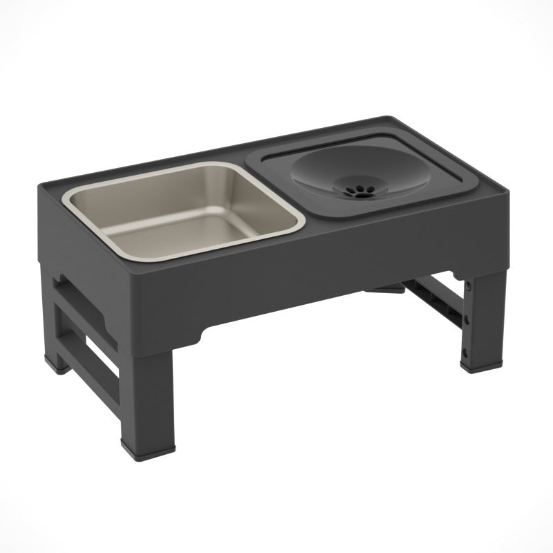 Adjustable Dog Double Feeding Bowls