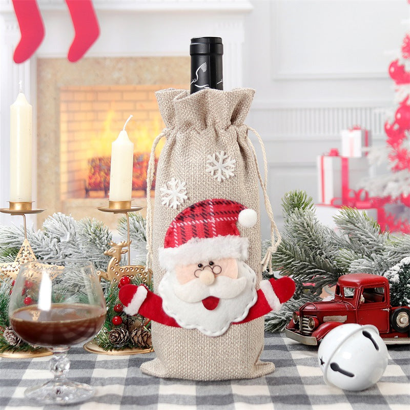 FestiveWrap™   |   Christmas Bottle Cover Holiday Decorations