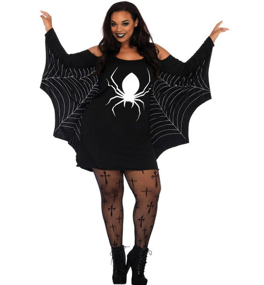 Girls' Spooky Spider Cartoon Costumes