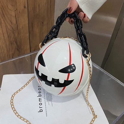 Halloween Cartoon Pumpkin Ball Handbags