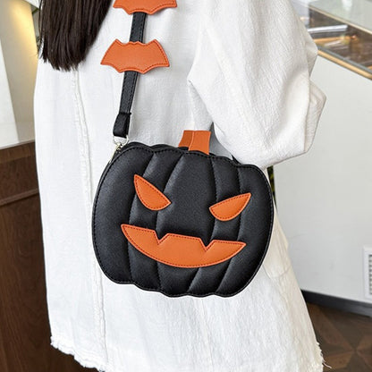 Halloween Pumpkin Crossbody Bag