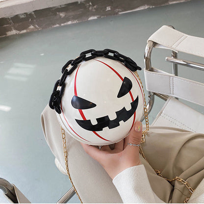 Halloween Cartoon Pumpkin Ball Handbags