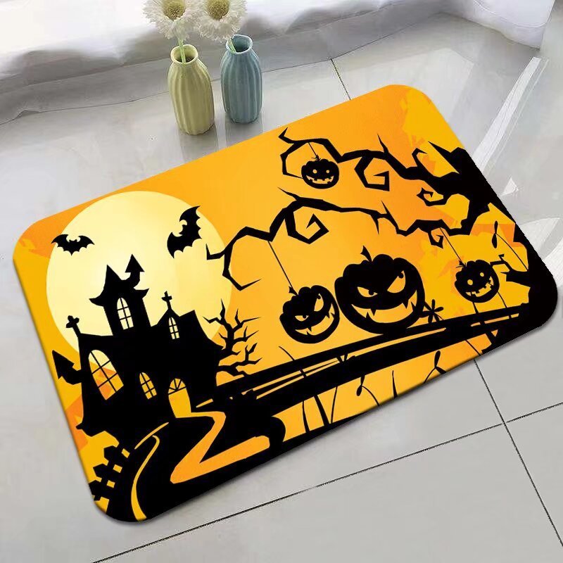 Halloween Bathroom Absorbent Non-slip Mat