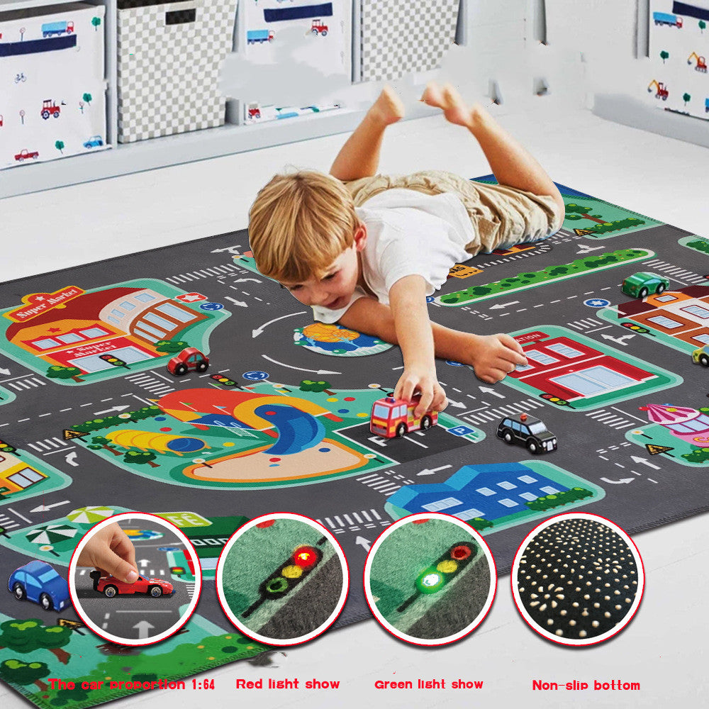 GlowRide™   |    LED Lighter Rode Rugs For Kid Play