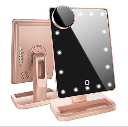 GlowTouch™  |    Touch Screen Makeup Mirror With 20 LED Light