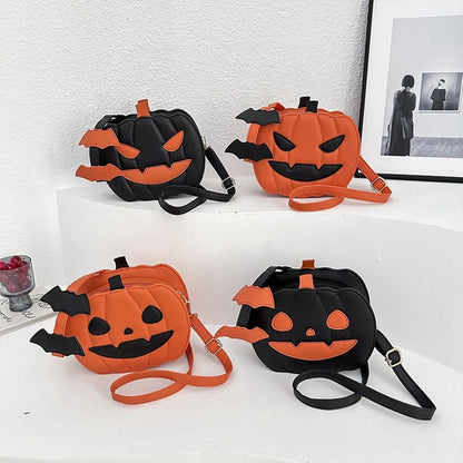 Halloween Pumpkin Crossbody Bag