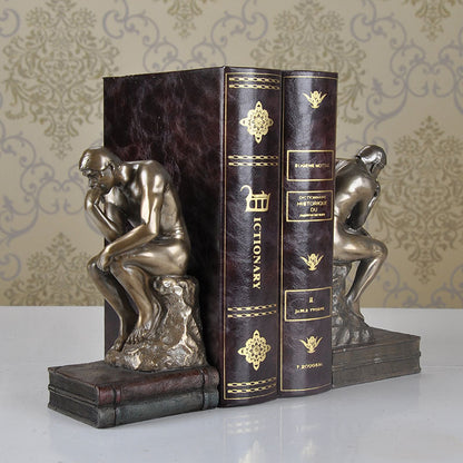 PonderCraft™   |   Thinker Ornaments Bookends