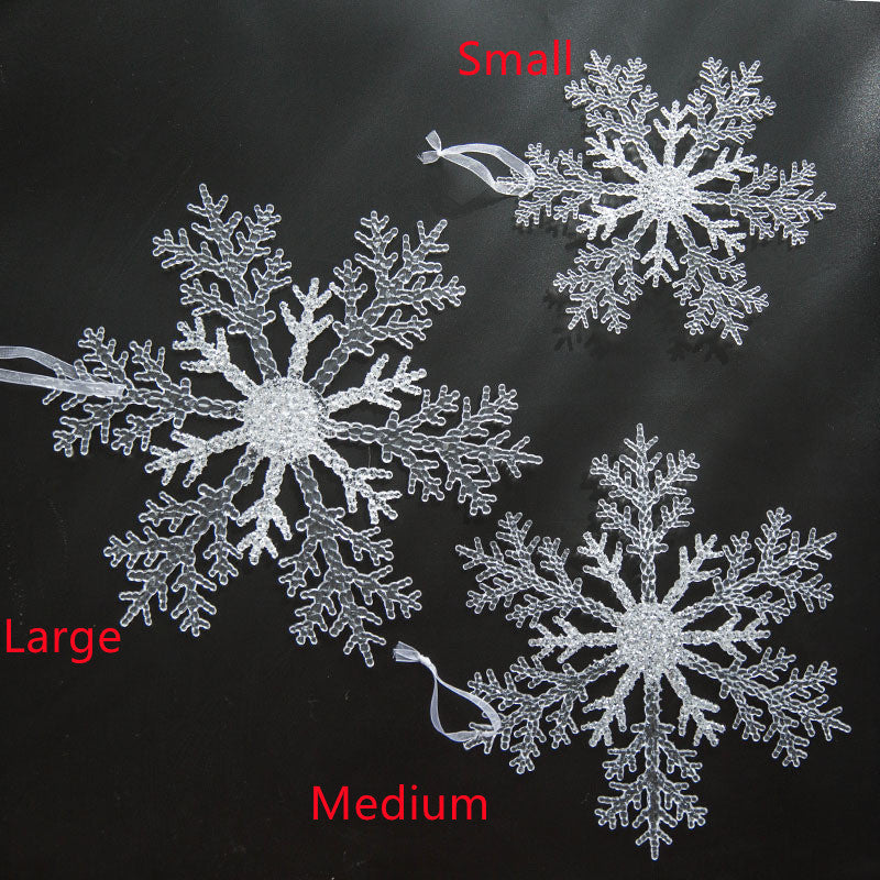 DIY Acrylic Snowflake Pendants for Holiday Decor