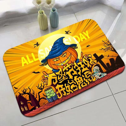 Halloween Bathroom Absorbent Non-slip Mat