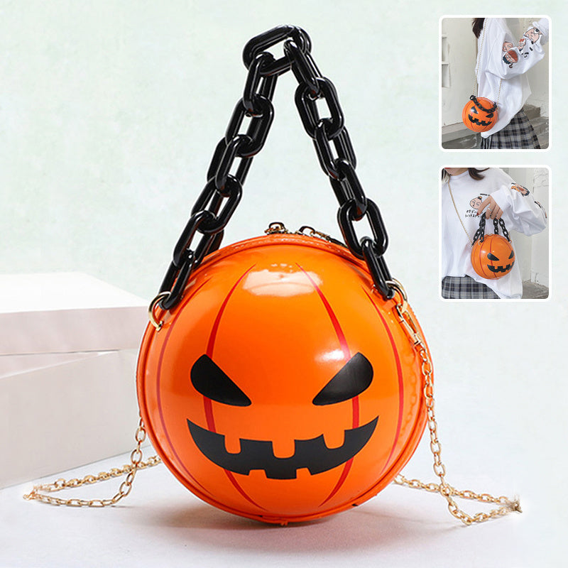 Halloween Cartoon Pumpkin Ball Handbags