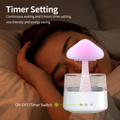 RainMist™  |   Mushroom Rain Water Drop Humidifier