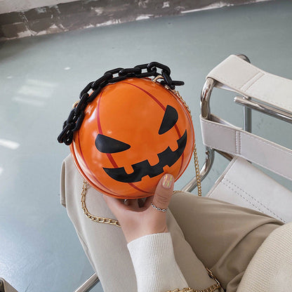 Halloween Cartoon Pumpkin Ball Handbags