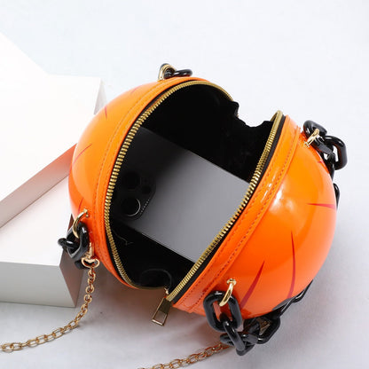 Halloween Cartoon Pumpkin Ball Handbags