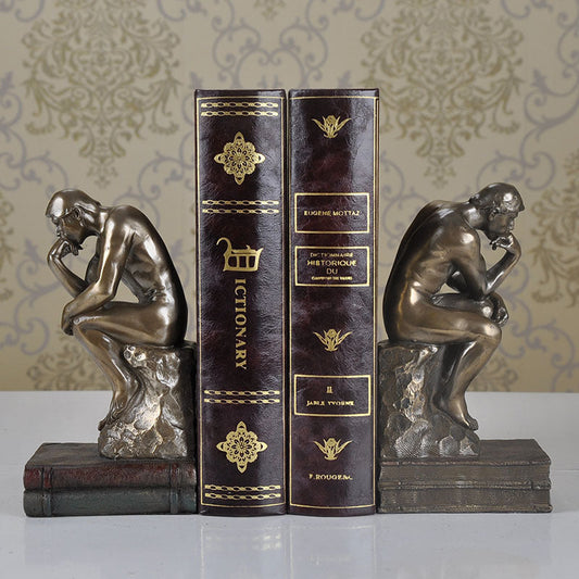 PonderCraft™   |   Thinker Ornaments Bookends